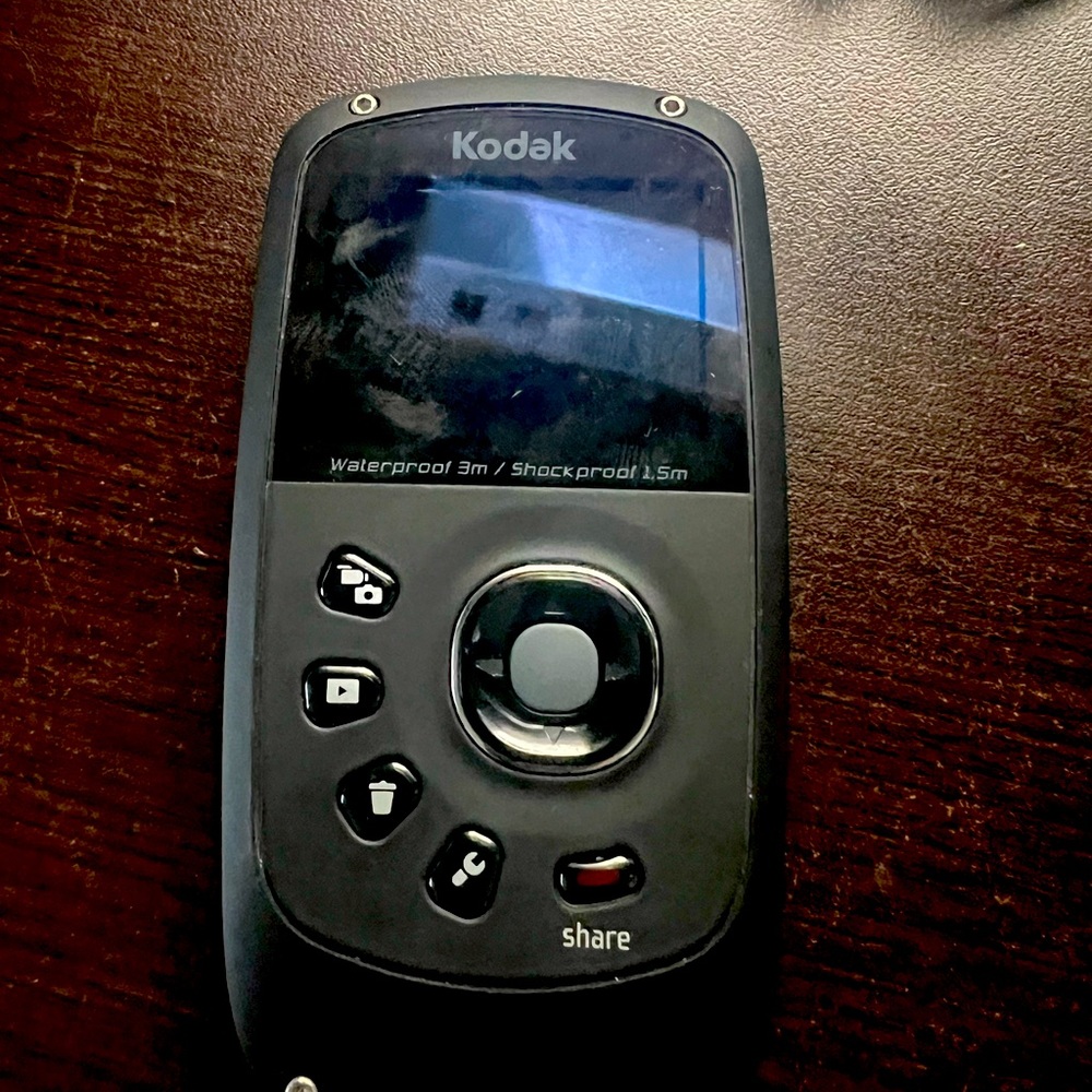 Kodak pocket video camera waterproof